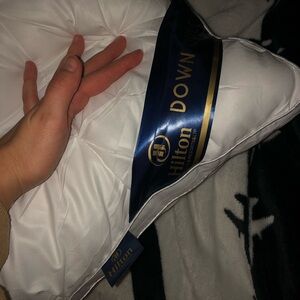 Brand new Hilton queen size down quilt hotel pillows